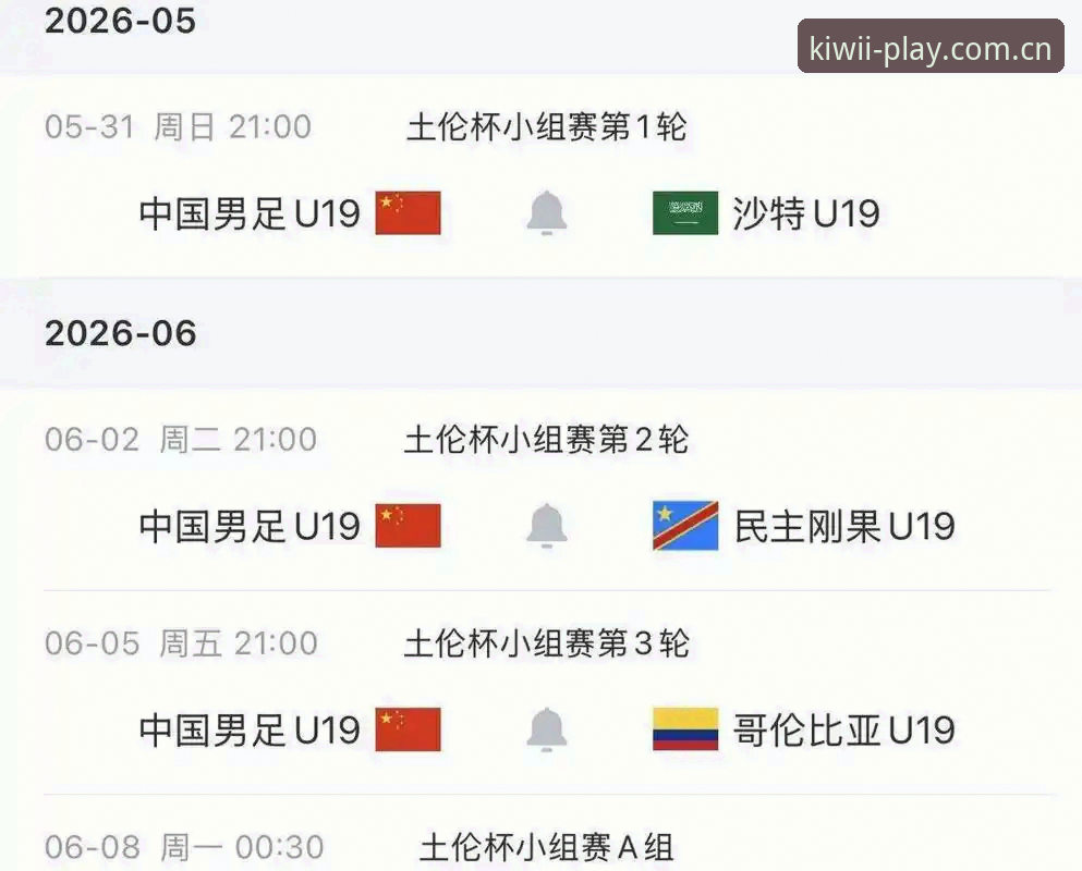 揭秘U19国足土伦杯出局背后的三个致命问题